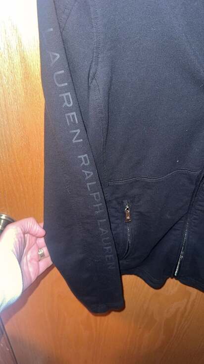 Lauren Ralph Lauren Stretch Cotton-Blend Full-Zip Active Jacket - Picture 3 of 5